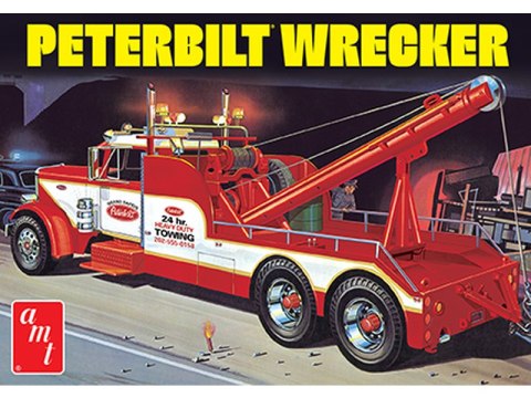 Model Plastikowy - Ciężarówka Peterbilt 359 Wrecker