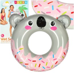 INTEX 59266 Kółko do pływania koło dmuchane ponton plażowy koala max 40kg