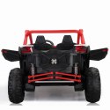 Auto Buggy SR SUPER 66 na akumulator 4x75W 24V Czerwony