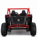 Auto Buggy SR SUPER 66 na akumulator 4x75W 24V Czerwony