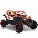 Auto Buggy SR SUPER 66 na akumulator 4x75W 24V Pomarańczowy