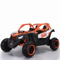 Auto Buggy SR SUPER 66 na akumulator 4x75W 24V Pomarańczowy