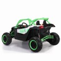 Auto Buggy SR SUPER 66 na akumulator 4x75W 24V Zielony