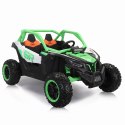 Auto Buggy SR SUPER 66 na akumulator 4x75W 24V Zielony