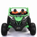 Auto Buggy SR SUPER 66 na akumulator 4x75W 24V Zielony