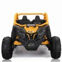 Auto Buggy SR SUPER 66 na akumulator 4x75W 24V Żółty