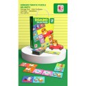 WOOPIE Gra Edukacyjna Transport Zwierzęta Puzzle Domino Montessori