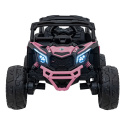 Buggy Maverick ATV CAN-AM na akumulator 4x200W 24V 5Ah CA-003 Różowy