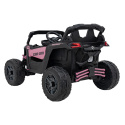 Buggy Maverick ATV CAN-AM na akumulator 4x200W 24V 5Ah CA-003 Różowy