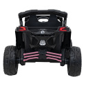 Buggy Maverick ATV CAN-AM na akumulator 4x200W 24V 5Ah CA-003 Różowy