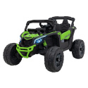 Buggy Maverick ATV CAN-AM na akumulator 4x200W 24V 7Ah CA-003 Zielony