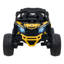 Buggy Maverick ATV CAN-AM na akumulator 4x200W 24V 5Ah Żółty