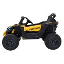 Buggy Maverick ATV CAN-AM na akumulator 4x200W 24V 5Ah Żółty