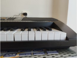 Keyboard Organy 61 Klawiszy Zasilacz MK-812 Przecena 6