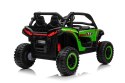 Auto Buggy 4x4 KCK na akumulator 4x50W 24V Zielony