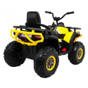 Quad na akumulator XMX607 ATV 4x4 Desert Żółty + Pilot