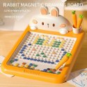 WOOPIE Tablica Magnetyczna Montessori MagPad Do Rysowania Królik Marchewka