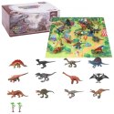 WOOPIE Zestaw Figurki Dinozaury XL + Mata