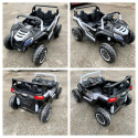 Mega Buggy A032 ATV Racing 24v 14AH 4x200W na akumulator Czerwony