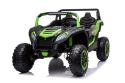 Mega Buggy A032 ATV Racing 24V 14AH 4x200W na akumulator Zielony