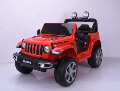 Pojazd Jeep SPEED 4x4 Czerwony