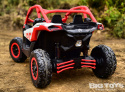 Buggy na akumulator Maverick 4x4 CAN-AM RR Turbo RR CA-001 Czerwony Panel SPORT