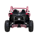 Buggy na akumulator Maverick 4x4 CAN-AM RR Turbo RR CA-001 Różowy Panel SPORT