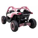 Buggy na akumulator Maverick 4x4 CAN-AM RR Turbo RR CA-001 Różowy Panel SPORT