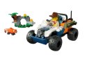 Klocki LEGO CITY QUAD Badacza Dżungli Z Pandą Czerwoną 92 Elementy 60424