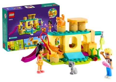 Klocki LEGO FRIENDS Przygoda Na Kocim Placu Zabaw 87 Elementów 42612