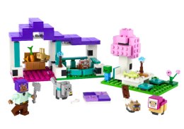 Klocki LEGO MINECRAFT Rezerwat Zwierząt 206 Elementów 21253