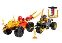 Klocki LEGO NINJAGO Bitwa Samochodowo-Motocyklowa Między Kaiem A Rasem 71789