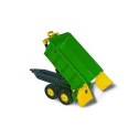 Rolly Toys duża Dwuosiowa Przyczepa John Deere Wywrotka