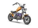 Motor na akumulator Chopper Cruiser 12 Plus Hyper Gogo 160W 22V Pomarańczowy Pompowane koła do 16 km/h