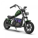 Motor na akumulator Chopper Cruiser 12 Plus Hyper Gogo 160W 22V Zielony Pompowane koła do 16 km/h