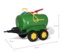 Rolly Toys 122752 Cysterna Rolly Tanker John Deere z pompą i sikawka 2-osie