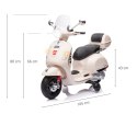 Milly Mally Pojazd na akumulator Vespa GTS Super White