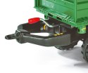 Rolly Toys 122202 Przyczepa Rolly - Mega Trailer Ciemno Zielona Koła 2-osie