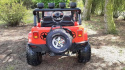 Auto na akumulator Monster Jeep WXE1688 24V 10Ah 4x4 Czerwony