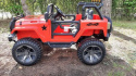 Auto na akumulator Monster Jeep WXE1688 24V 10Ah 4x4 Czerwony