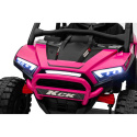 Auto Buggy 4x4 KCK na akumulator 4x50W 24V Różowy