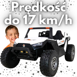 Auto na akumulator Buggy Clash Challenger SX1928 24V 14Ah 4x200W Biały