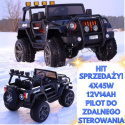 Auto na akumulator Monster Jeep WXE1688 12V14Ah 4x4 Czarny