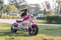 Bak paliwa i błotniki do motocyklu Hyper Gogo Cruiser - różowe Barbie