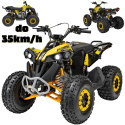 Duży Quad Spalinowy RENEGADE HighPer 125CC Żółty 125cm3 do 35km/h 95kg