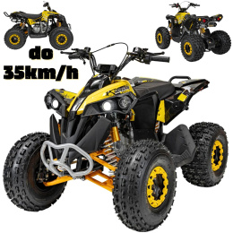 Duży Quad Spalinowy RENEGADE HighPer 125CC Żółty 125cm3 do 35km/h 95kg