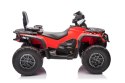 Quad Can Am Outlander ATV z Pilotem Czerwony