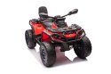 Quad Can Am Outlander ATV z Pilotem Czerwony