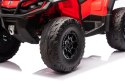 Quad Can Am Outlander ATV z Pilotem Czerwony