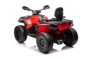 Quad Can Am Outlander ATV z Pilotem Czerwony